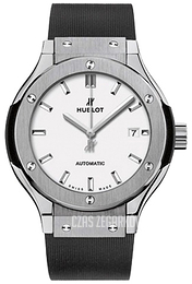 Hublot Classic Fusion Biały/Guma Ø33 mm 582.NX.2610.RX