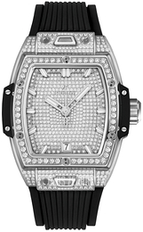 Hublot Big Bang 39mm Srebrny/Guma 662.NX.9000.RX.1604