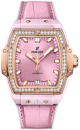 Hublot Big Bang 39Mm Różowy/Guma 665.RO.891P.LR.1204