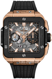 Hublot Big Bang 42mm Srebrny/Guma 821.OM.0180.RX