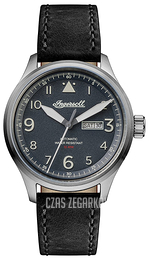 Ingersoll The Bateman Czarny/Skóra Ø45 mm I01802