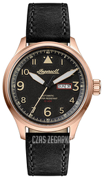 Ingersoll The Bateman Czarny/Skóra Ø45 mm I01803
