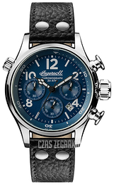 Ingersoll The Armstrong Niebieski/Skóra Ø46 mm I02001