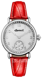 Ingersoll The Trenton Srebrny/Skóra Ø34 mm I03601