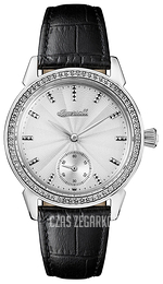 Ingersoll The Gem Srebrny/Skóra Ø35 mm I03701