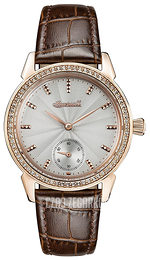 Ingersoll The Gem Srebrny/Skóra Ø35 mm I03702