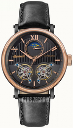 Ingersoll Czarny/Skóra Ø45 mm I09601