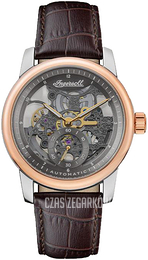 Ingersoll The Baldwin Szary/Skóra Ø42 mm I11001
