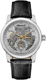 Ingersoll The Baldwin Srebrny/Skóra Ø42 mm I11002