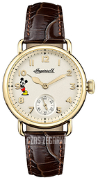 Ingersoll The Trenton Biały/Skóra Ø34 mm ID00102