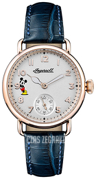 Ingersoll The Trenton Srebrny/Skóra Ø34 mm ID00103