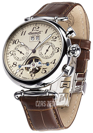 Ingersoll Beżowy/Skóra Ø44 mm IN1319CR