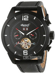 Ingersoll Bison Czarny/Skóra Ø50 mm IN1707BKBK