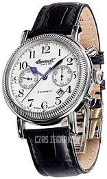 Ingersoll Biały/Skóra Ø44 mm IN1828WH