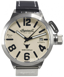 Ingersoll Bison Kremowy/Skóra Ø52 mm IN8900BCR