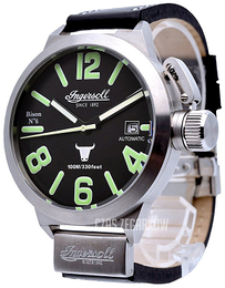 Ingersoll Bison Czarny/Skóra Ø52 mm IN8900SBK