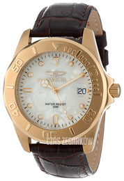 Invicta Pro Diver Biały/Skóra Ø43 mm 0007