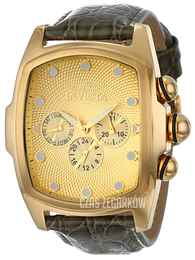 Invicta Lupah Żółte złoto/Skóra 0068
