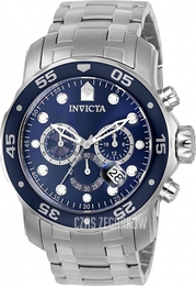 Invicta Pro Diver Niebieski/Stal Ø48 mm 0070