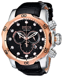Invicta Reserve Czarny/Skóra Ø54 mm 0360