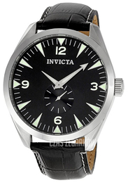Invicta Vintage Czarny/Skóra Ø49.5 mm 0426