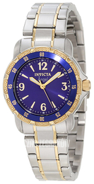 Invicta Angel Niebieski/Stal w odcieniu złota Ø33 mm 0548