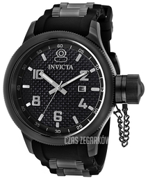 Invicta Russian Diver Czarny/Stal Ø52 mm 0555