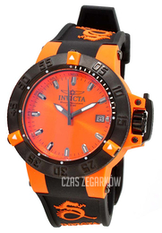 Invicta Subaqua Pomarańczowy/Guma Ø42 mm 10129