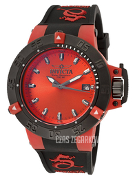Invicta Subaqua Czerwony/Guma Ø42 mm 10130