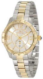 Invicta Angel Srebrny/Stal w odcieniu złota Ø35 mm 10222