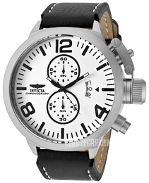 Invicta Corduba Biały/Skóra Ø52 mm 10239