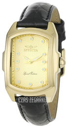 Invicta Lupah Żółte złoto/Skóra 1031