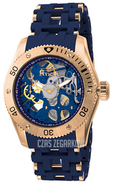 Invicta Sea Spider Niebieski/Stal w kolorze różowego złota Ø50 mm 10348
