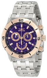 Invicta Specialty Niebieski/Stal Ø45 mm 10467