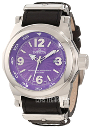 Invicta Force Purpurowy/Skóra Ø53 mm 10514