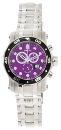 Invicta Pro Diver Purpurowy/Stal Ø48 mm 10581