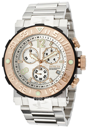 Invicta Reserve Biały/Stal Ø46 mm 10587