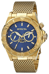 Invicta Pro Diver Niebieski/Stal w odcieniu złota Ø44 mm 10598