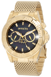 Invicta Pro Diver Czarny/Stal w odcieniu złota Ø44 mm 10601