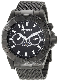 Invicta Sea Czarny/Stal Ø44 mm 10602