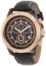 Invicta Specialty Czarny/Skóra Ø45 mm 10692
