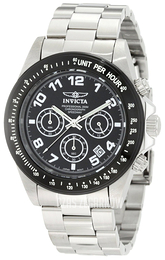 Invicta Speedway Czarny/Stal Ø43 mm 10701