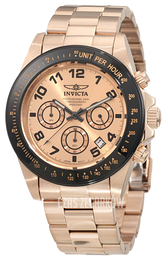 Invicta Speedway Różowe złoto/Pozlacana Ø44 mm 10705BBB