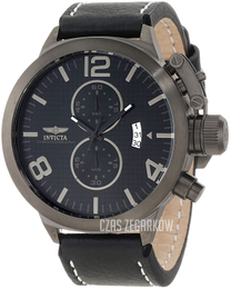 Invicta Corduba Czarny/Skóra Ø52 mm 10772