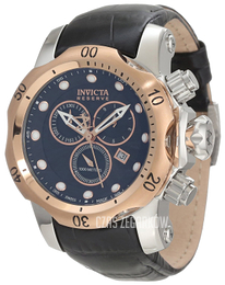 Invicta Venom Czarny/Skóra Ø46 mm 10809