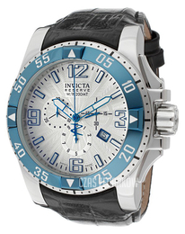 Invicta Excursion Srebrny/Skóra Ø50 mm 10909