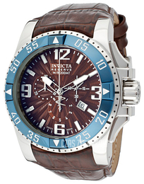 Invicta Excursion Brązowy/Skóra Ø50 mm 10912