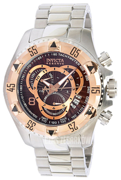 Invicta Reserve Brązowy/Stal Ø52 mm 11001
