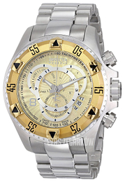 Invicta Excursion Żółte złoto/Stal Ø52 mm 11006