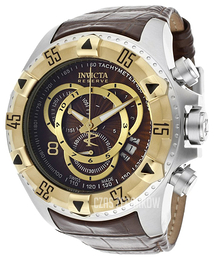 Invicta Excursion Brązowy/Skóra Ø52 mm 11018